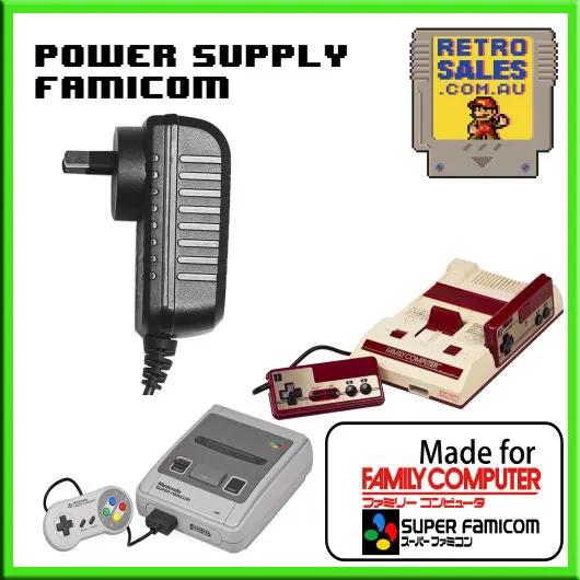 Accessory | Power Supply | Super Famicom | Famicom Disk Jr AV Top Loader Home Game Console Power Supplies Accessory RetroSales.com.au