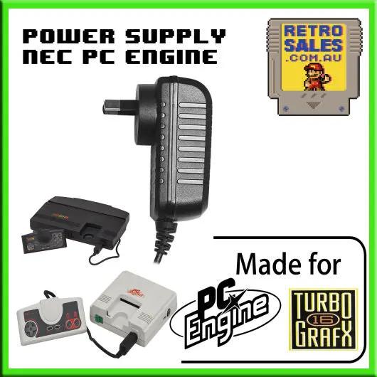 Accessory | Power Supply | PC Engine TurboGrafx 16 | Power Supply Adapter Pack HES-ACA-01 PAD-105 Home Game Console Power Supplies Accessory RetroSales.com.au