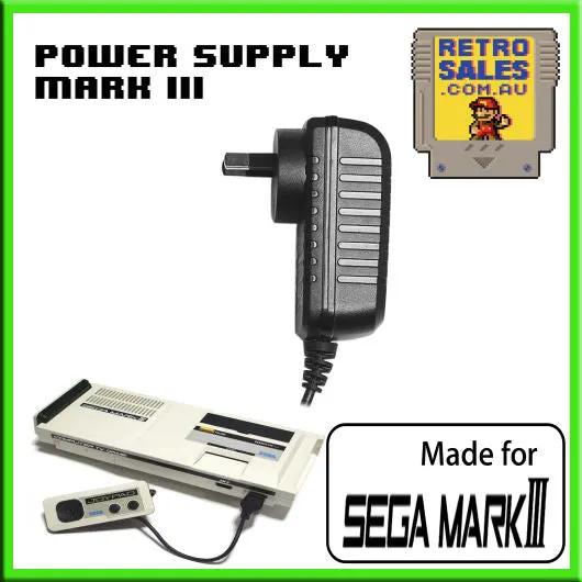 Accessory | Power Supply | Sega MARK III | Power Supply Adapter Pack Home Game Console Power Supplies Accessory RetroSales.com.au