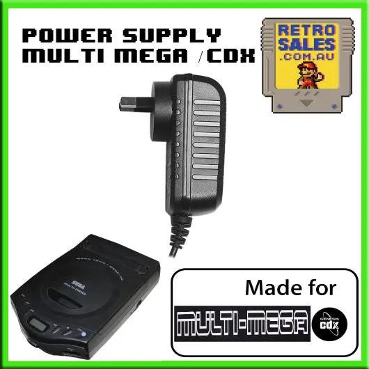 Accessory | Power Supply | Sega Multi Mega | Genesis CDX | Power Supply Adapter Pack Home Game Console Power Supplies Accessory RetroSales.com.au