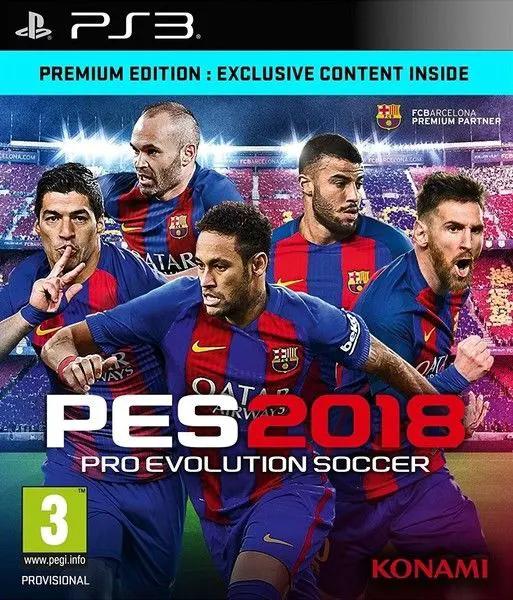 Game | Sony PlayStation PS3 | Pro Evolution Soccer 2018 Physical Video Games Game Sony