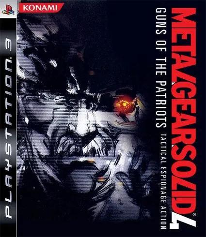 Game | Sony PlayStation PS3 | Metal Gear Solid 4: Guns Of The Patriots Physical Video Games Game Sony