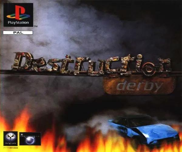Game | Sony PlayStation PS1 | Destruction Derby Physical Video Games Game Sony