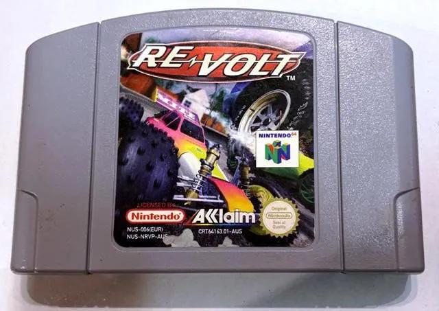 Game | Nintendo N64 | Re Volt Revolt Physical Video Games Game Nintendo