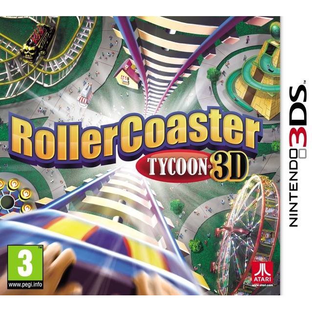 Game | Nintendo 3DS | Roller Coaster Tycoon 3D