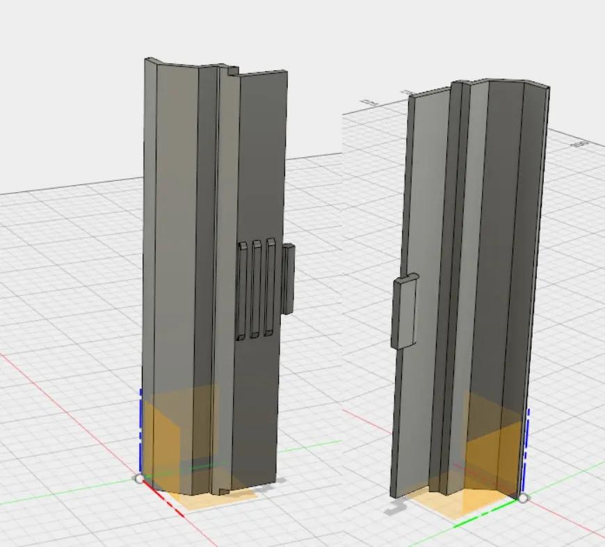 Parts | 3D Printed | Sega Mega Drive Genesis | Side Expansion Cover Home Game Console Accessories Accessory RetroSales.com.au