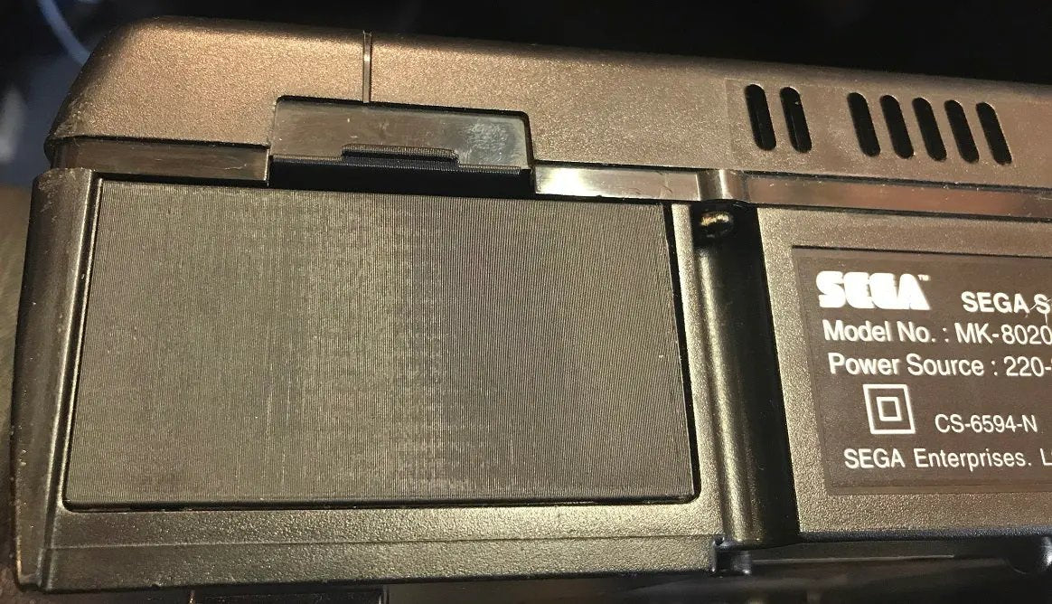 Parts | 3D Printed | Sega Saturn | Replacement Rear Battery Door Cover Home Game Console Accessories Accessory RetroSales.com.au