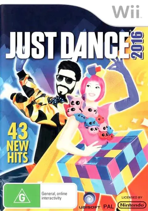 Game | Nintendo Wii | Just Dance 2016 Physical Video Games Game Nintendo