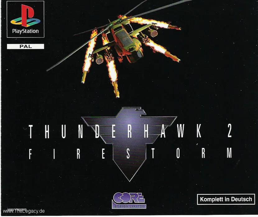 Game | Sony PlayStation PS1 | Firestorm Thunderhawk 2 Physical Video Games Game Sony