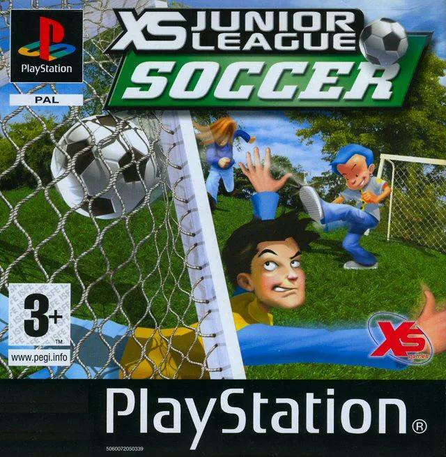 Game | Sony PlayStation PS1 | XS Junior League Soccer Physical Video Games Game Sony