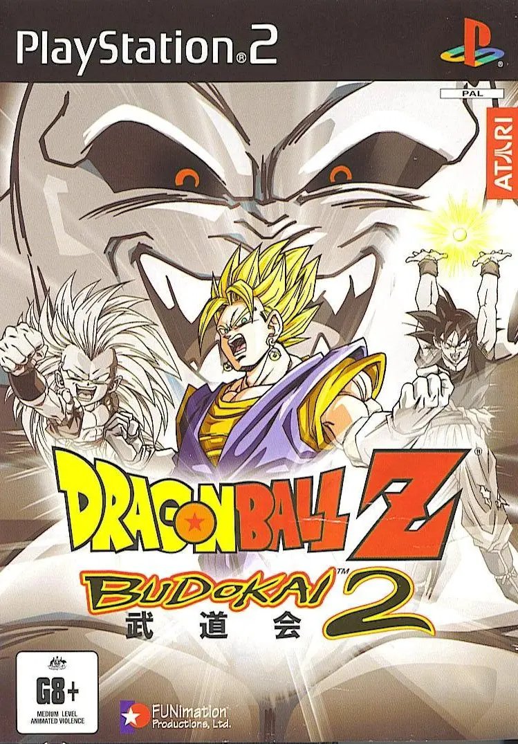 Game | Sony PlayStation PS2 | Dragon Ball Z Budokai 2 Physical Video Games Game Sony
