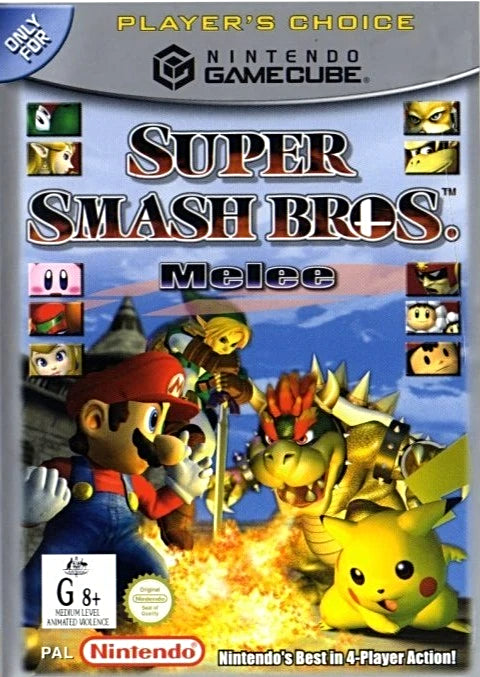 Game | Nintendo GameCube | Super Smash Bros. Melee (Player's Choice)