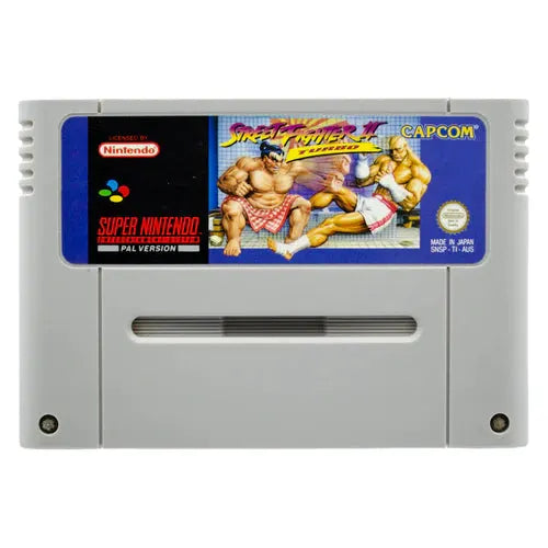Game | Super Nintendo SNES | Street Fighter II Turbo Edition Physical Video Games Game Nintendo