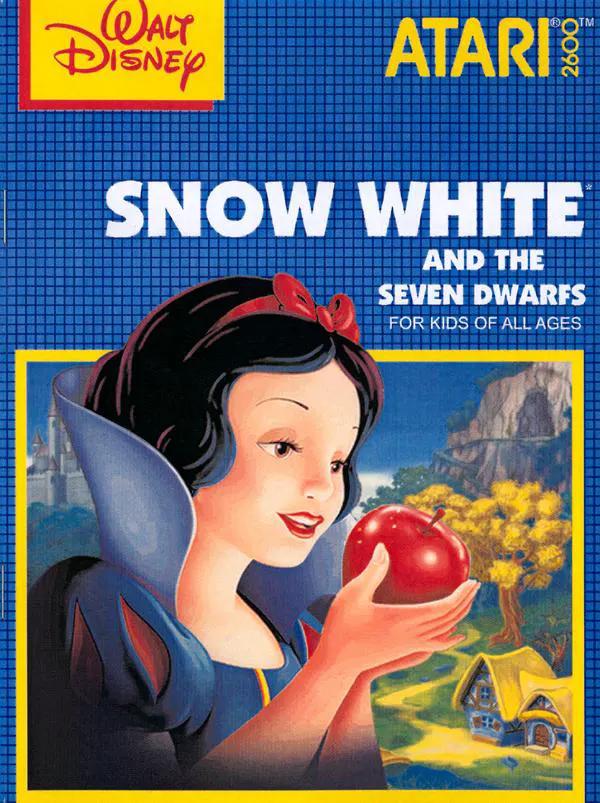 Game | Atari 2600 | Snow White Physical Video Games Game Atari