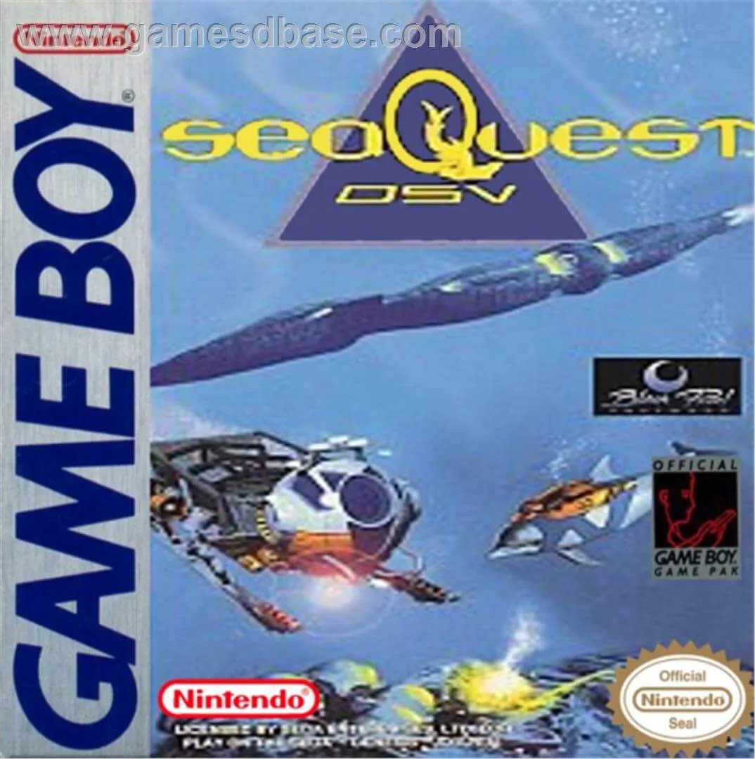 Game | Nintendo Game Boy GB | SeaQuest DSV Physical Video Games Game Nintendo
