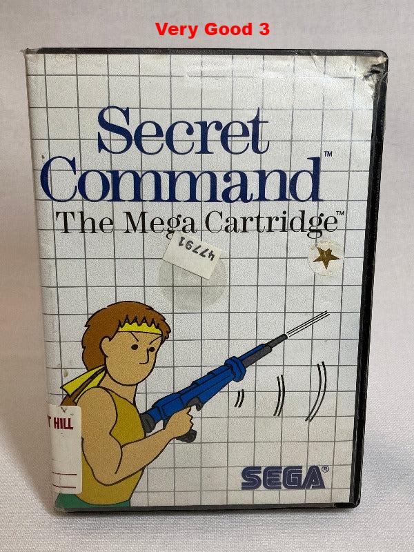 Game | Sega Master System | Secret Command