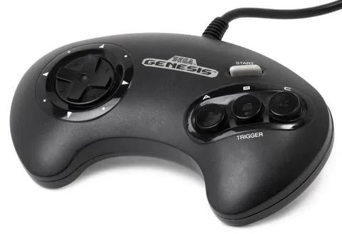 Controller | Sega Mega Drive Genesis | Control Pad 3 6 Button Genuine Home Game Console Controllers Controllers & Attachments Sega