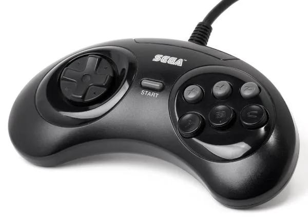 Controller | Sega Mega Drive Genesis | Control Pad 3 6 Button Genuine Home Game Console Controllers Controllers & Attachments Sega
