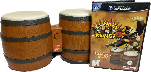 Game | Nintendo GameCube | Donkey Konga Physical Video Games Game Nintendo