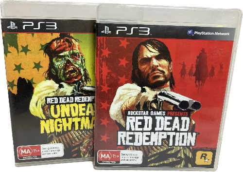 Game | Sony PlayStation PS3 | Red Dead Redemption Bundle Pack Physical Video Games Game Sony