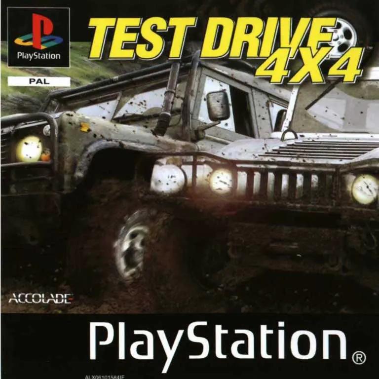 Game | Sony PlayStation PS1 | Test Drive 4x4 Physical Video Games Game Sony