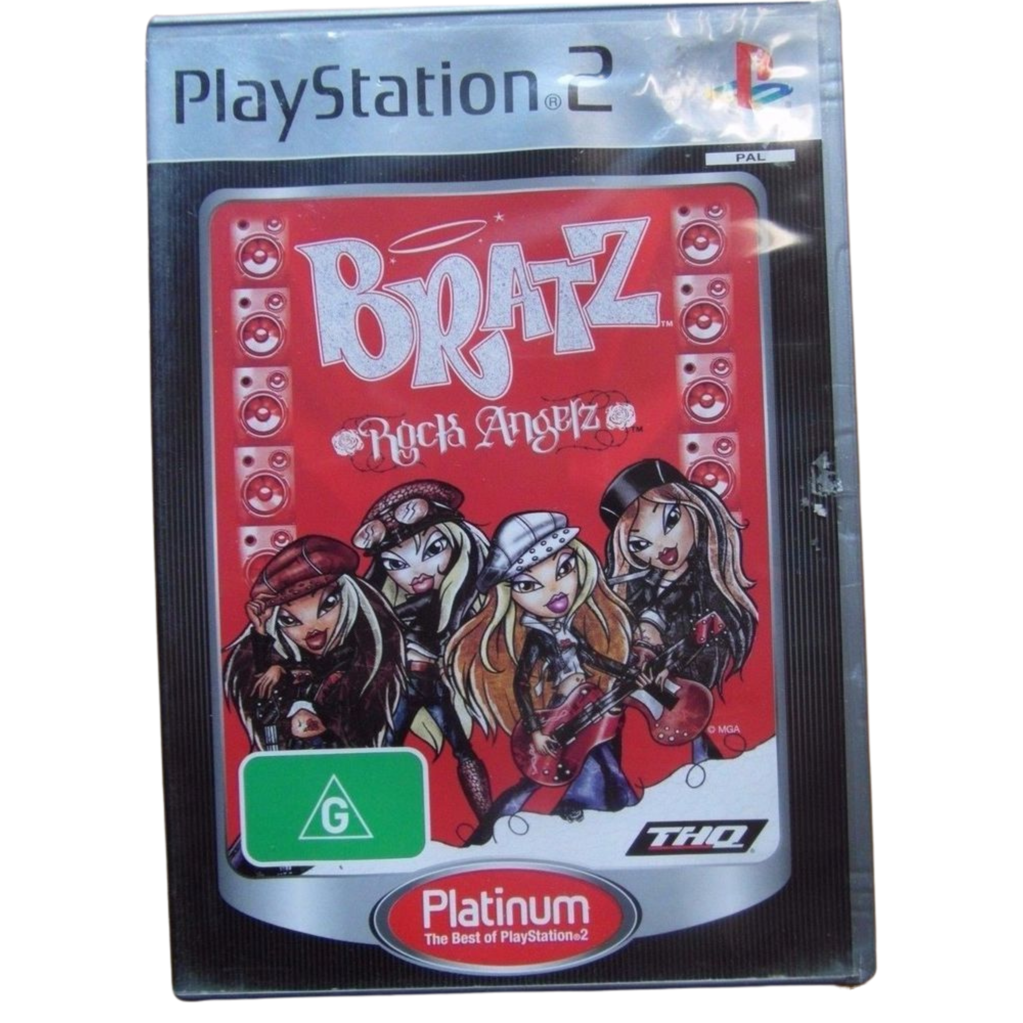 Game | Sony PlayStation PS2 | Bratz Rock Angelz (Platinum) Physical Video Games Game Sony