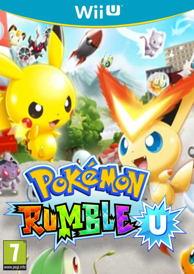Game Nintendo Wii U Pokemon Rumble U