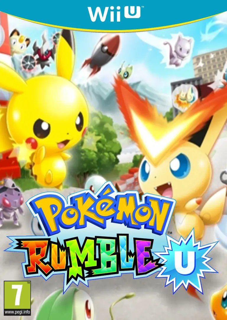 Game | Nintendo Wii U | Pokemon Rumble U Physical Video Games Game Nintendo