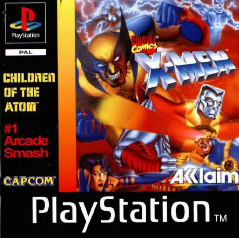 Game | Sony PlayStation PS1 | X-Men Children Of The Atom Physical Video Games Game Sony