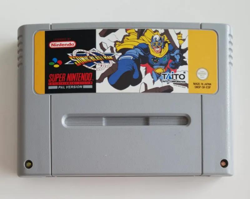 Game | Super Nintendo SNES | Sonic Blast Man Physical Video Games Game Nintendo