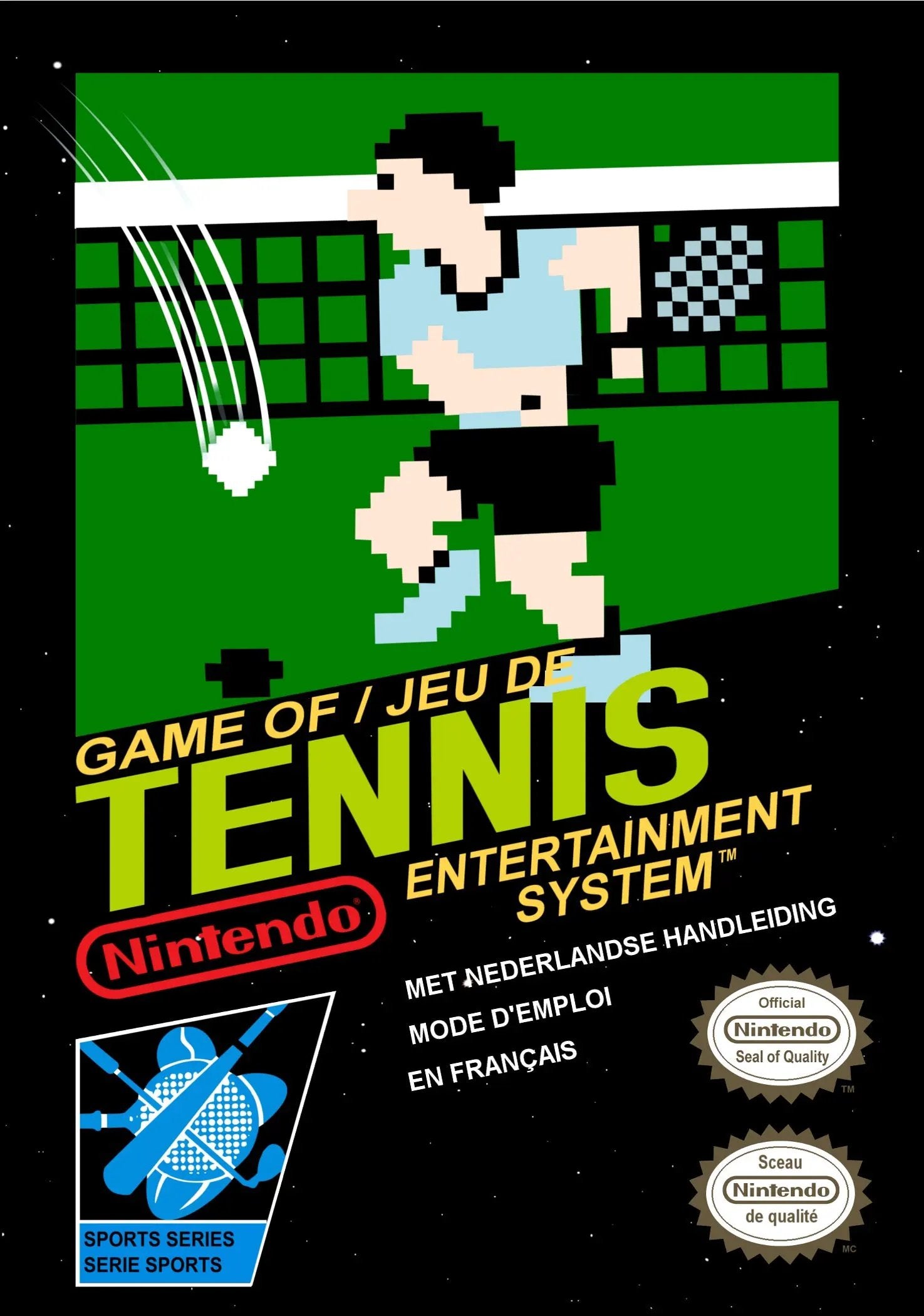 Game | Nintendo NES | Tennis Physical Video Games Game Nintendo