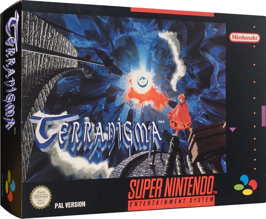 Game | Super Nintendo SNES | Terranigma (Big Box) Physical Video Games Game Nintendo