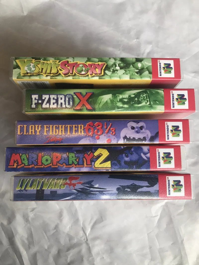 Accessory | Nintendo 64 | Plastic Game Cart Case Storage Box Home Game Console Accessories Accessory RetroSales.com.au