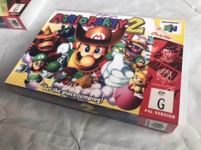 Accessory | Nintendo 64 | Plastic Game Cart Case Storage Box Home Game Console Accessories Accessory RetroSales.com.au