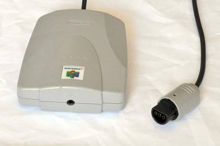 Accessory | Nintendo 64 | Voice Recognition System Adapter nus-020 Home Game Console Accessories Accessory Nintendo