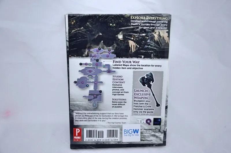 Book | Darksiders II Studio Edition Prima Official Game Strategy Guide Home Game Console Accessories Accessory Sony