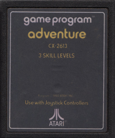 Game | Atari 2600 | Adventure (Text Label)
