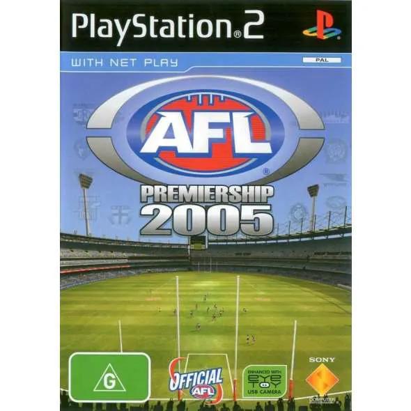 Game | Sony PlayStation PS2 | AFL Premiership 2005 Physical Video Games Game Sony