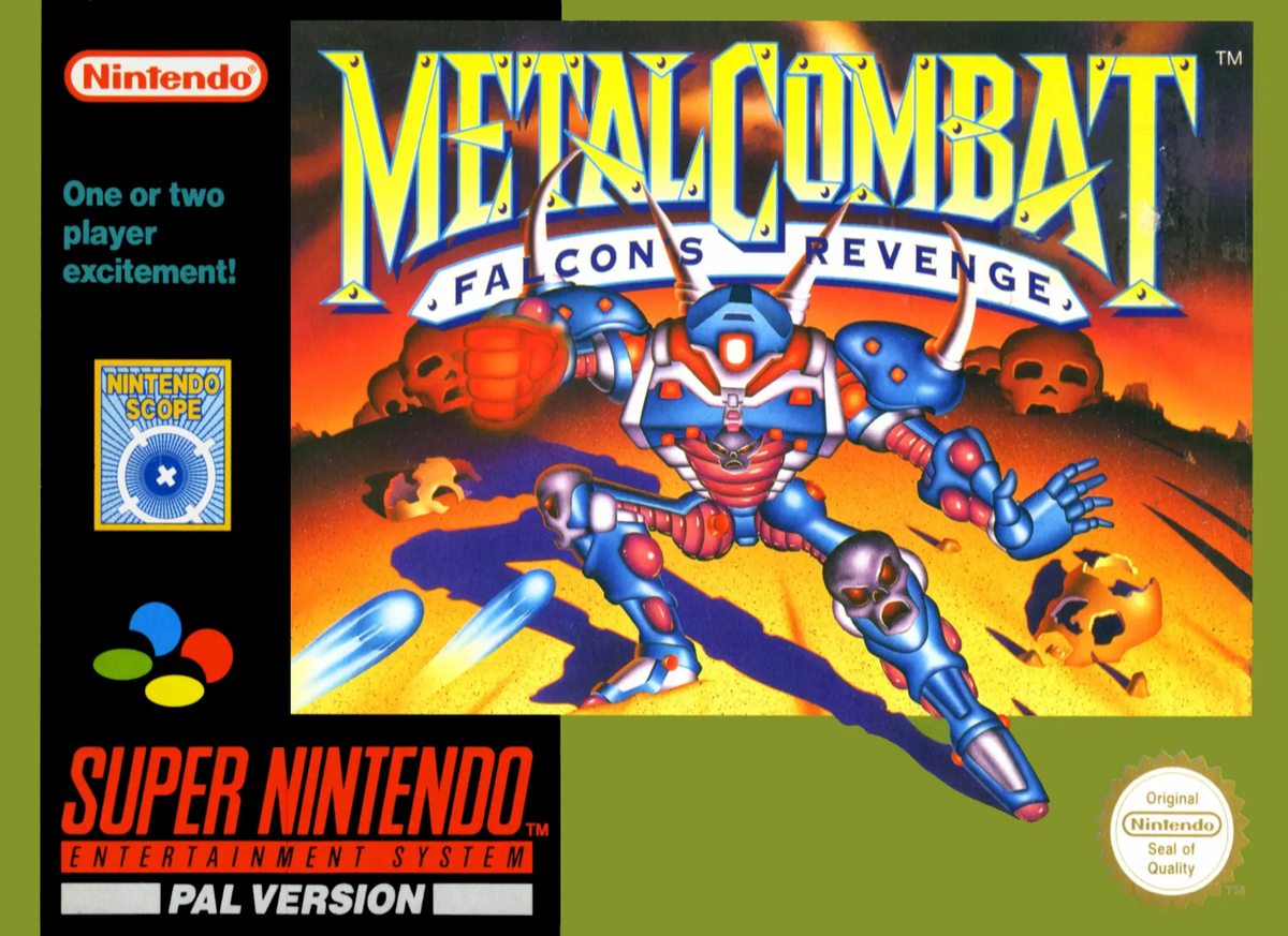 Game | Super Nintendo SNES | Metal Combat Physical Video Games Game Nintendo