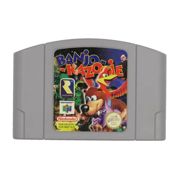 Game | Nintendo N64 | Banjo-Kazooie Physical Video Games Game Nintendo