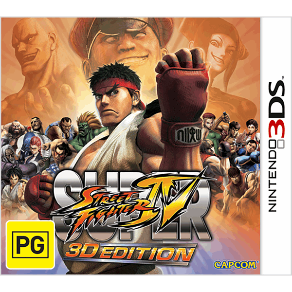Game | Nintendo 3DS | Super Street Fighter IV 3D Edition Physical Video Games Game Nintendo