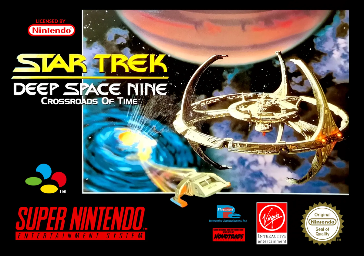 Game | Super Nintendo SNES | Star Trek Deep Space Nine Physical Video Games Game Nintendo