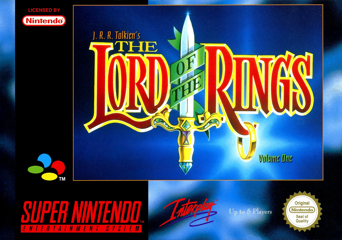 Game | Super Nintendo SNES | Lord Of The Rings Physical Video Games Game Nintendo