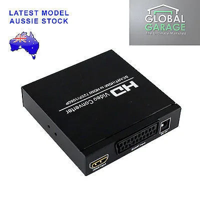 RGB SCART to 1080p HDMI Upscaler HD PAL NTSC Play Retro Video Game Modern TV LCD LED Home Game Console Accessories Accessory RetroSales.com.au