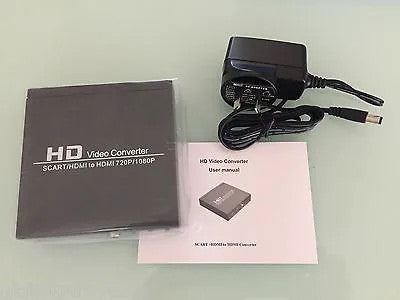 RGB SCART to 1080p HDMI Upscaler HD PAL NTSC Play Retro Video Game Modern TV LCD LED Home Game Console Accessories Accessory RetroSales.com.au
