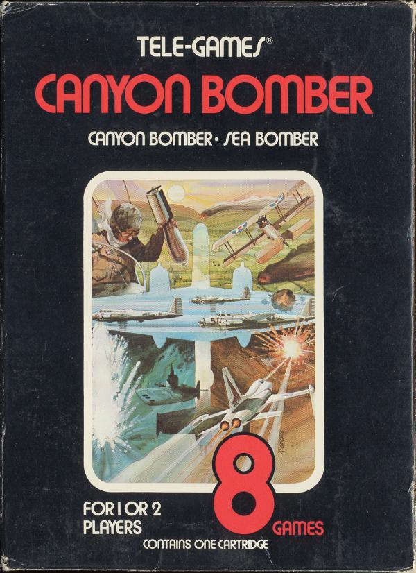 Game | Atari 2600 | Canyon Bomber (Tele Games)