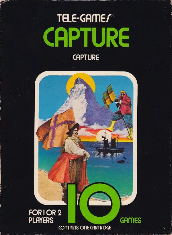 Game | Atari 2600 | Capture (Tele Games) Physical Video Games Game Atari