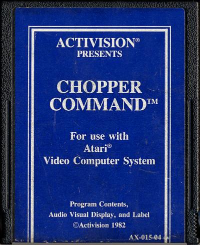 Game | Atari 2600 | Chopper Command (Blue Label)