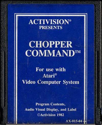 Game | Atari 2600 | Chopper Command (Blue Label) Physical Video Games Game Atari