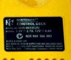 Console | Nintendo 64 | N64 Pokemon Special Edition Console NUS-001 + Controller Video Game Consoles Console Nintendo